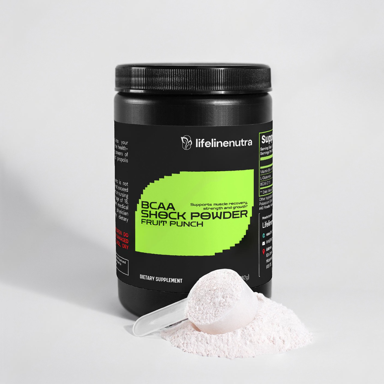 BCAA Shock Powder (Fruit Punch)